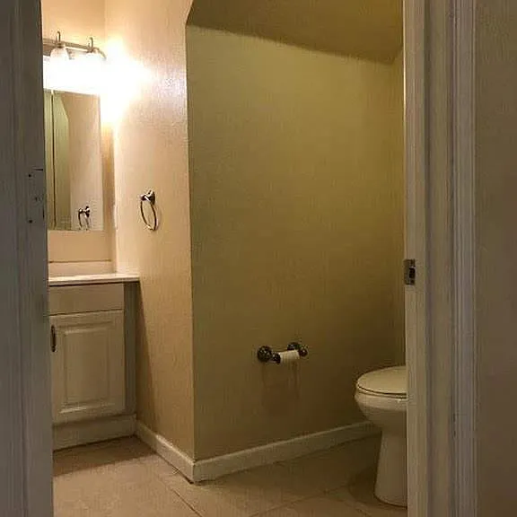 Downstairs half bathroom
