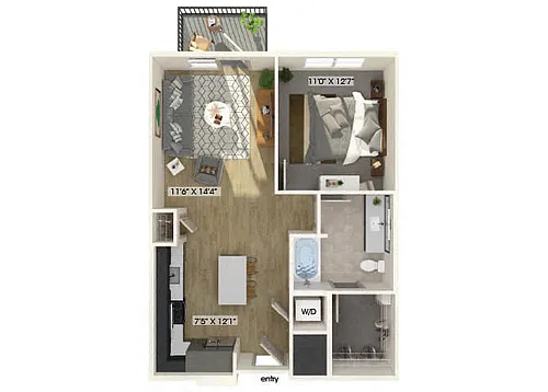 Floor plan A2