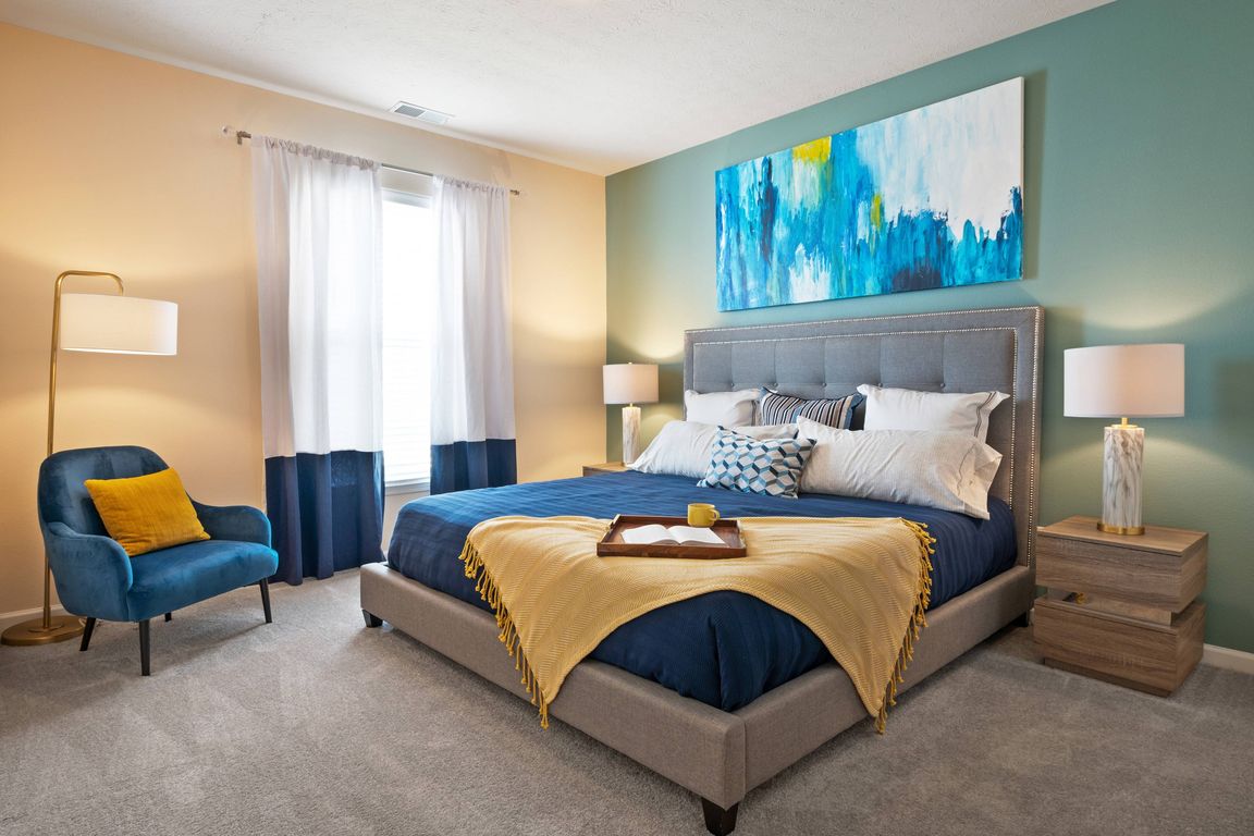Huge Bedroom with Large Window