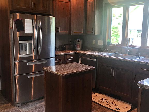 New custom cabinets & floors