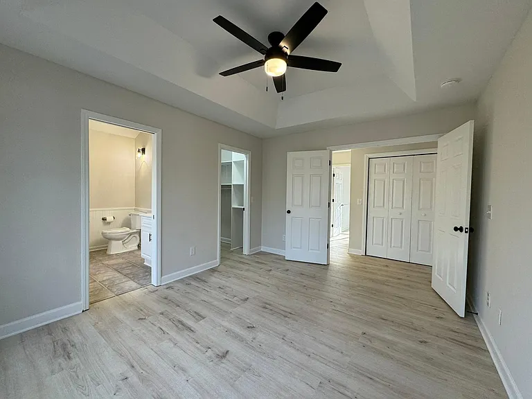 Primary bedroom with ensuite bath