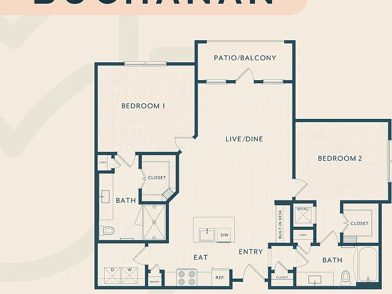 2x2 | 1189 SQFT 2x2 | 1189 SQFT