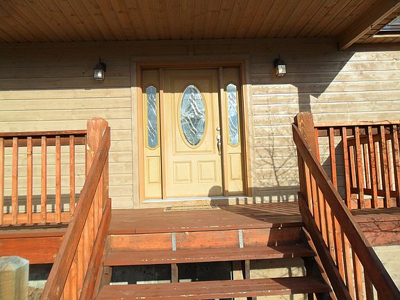 front door w/etched glass