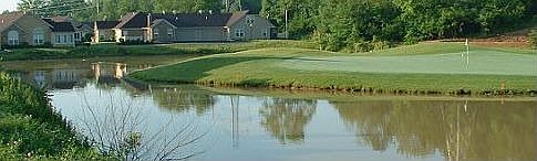 View of Pond and Green