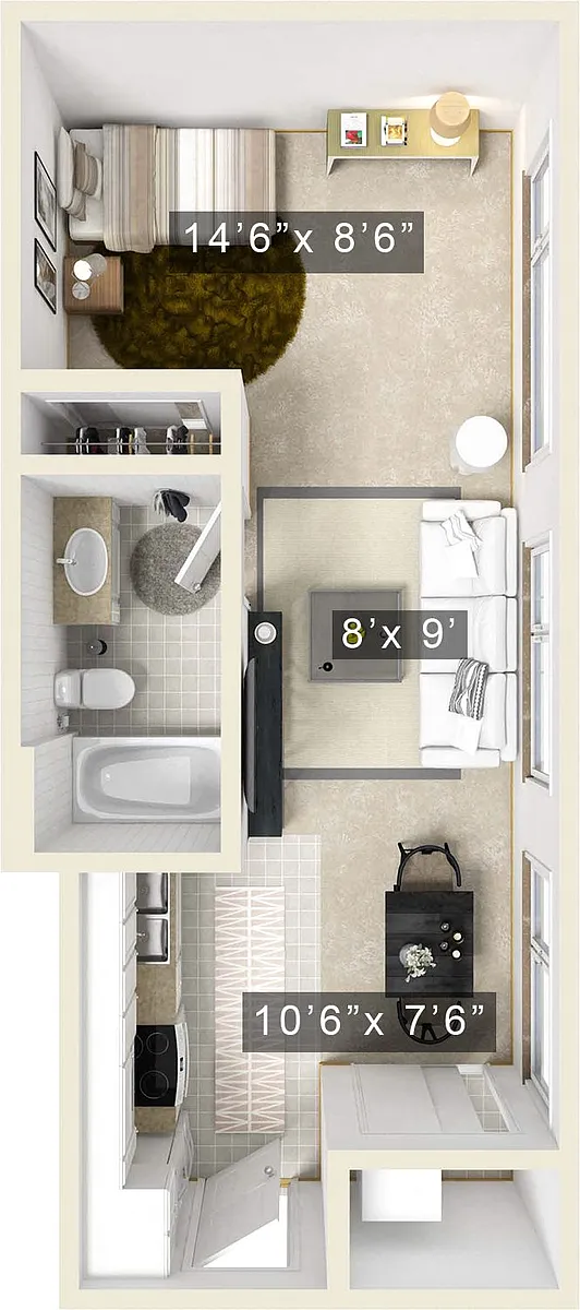 Floor plan Melrose