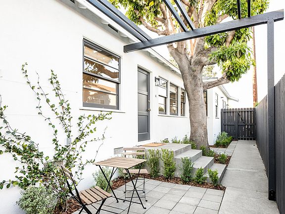 outdoor private patio