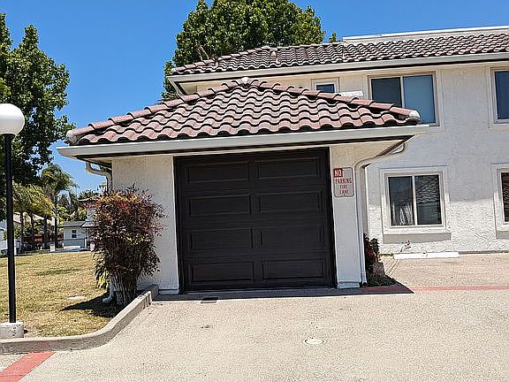 garage and parking space