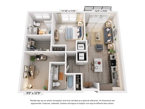 Floor plan Watercrest