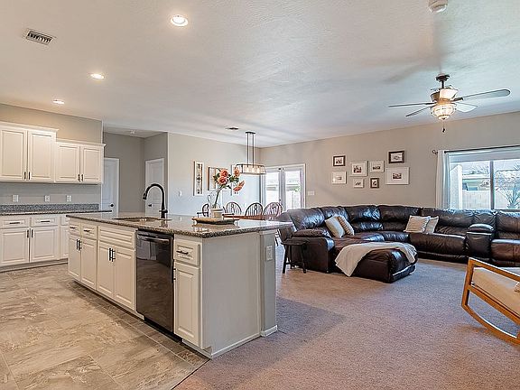 Kitchen and Living Room