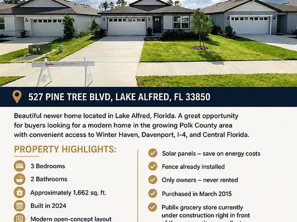 527 Pine Tree Blvd, Lake Alfred, FL 33850
