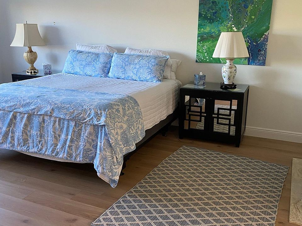 Master with King bed and 55 inch television