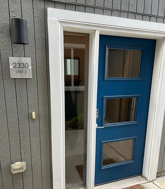 Front of unit