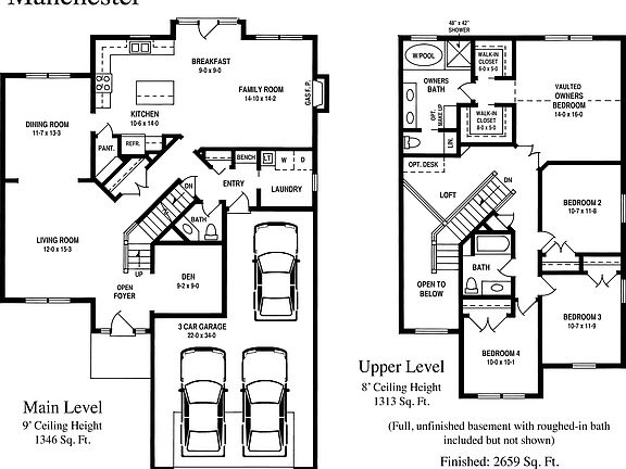 Manchester floor plan