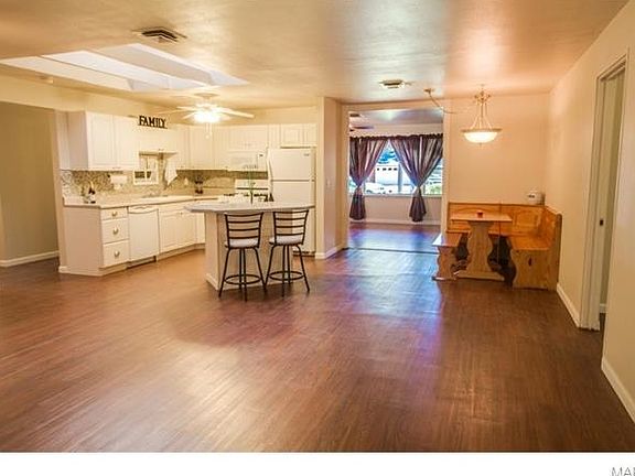 Bright open kitchen