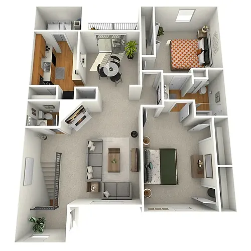 Floor plan Brighton Classic