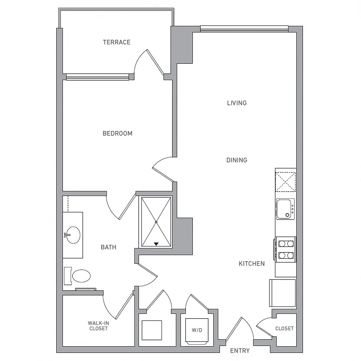 Floor plan A6C