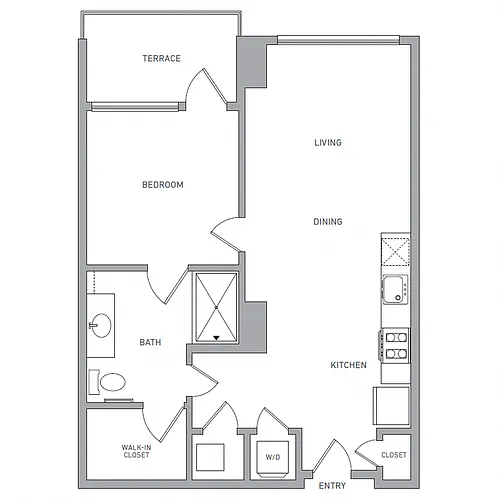 Floor plan A6C