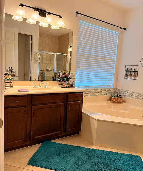 Master bathroom