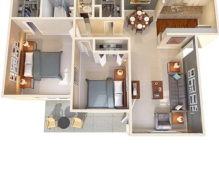 Turtle Pointe Apartments — Photo 44