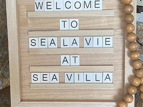 Welcome to our Beach Oasis. Sea La Vie at Sea Villa!!
