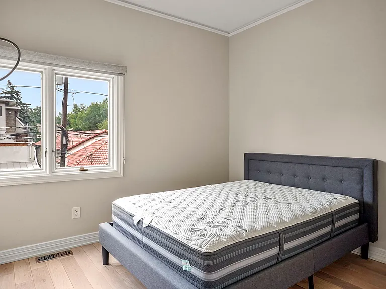 Bedroom 3 overlooking courtyard