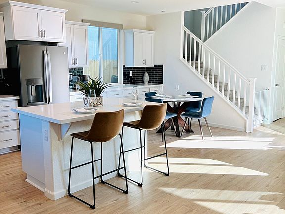 Kitchen and dining room