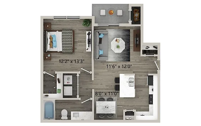 Floor plan A2