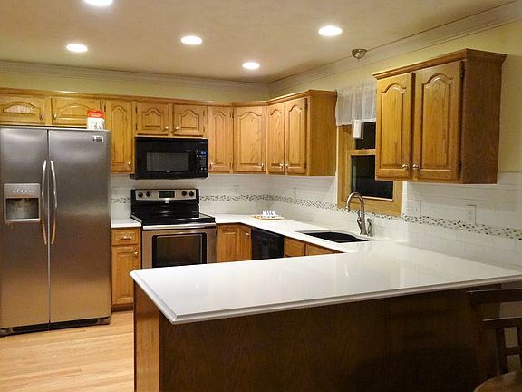 Open concept kitchen