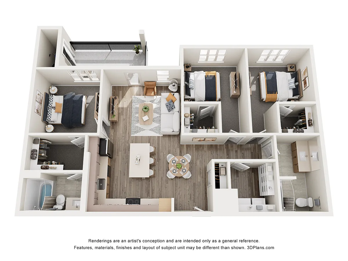 Floor plan C2 3X2