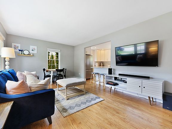 Hardwood floors throughout