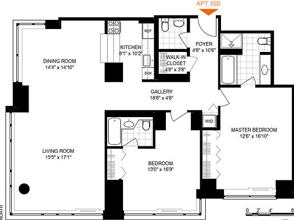 3rd image of 111 W 67th St APT 35D