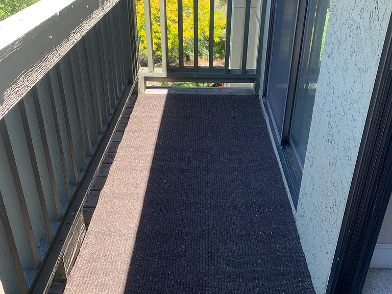 River / pool facing patio