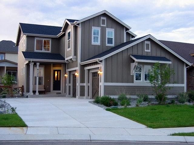 Front view of this former model home