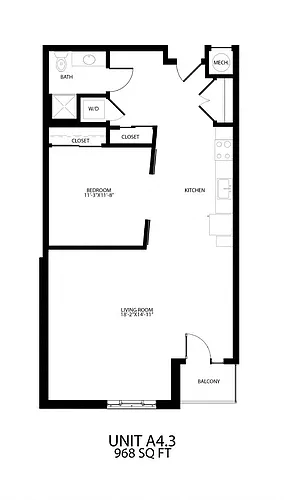 Floor plan A43