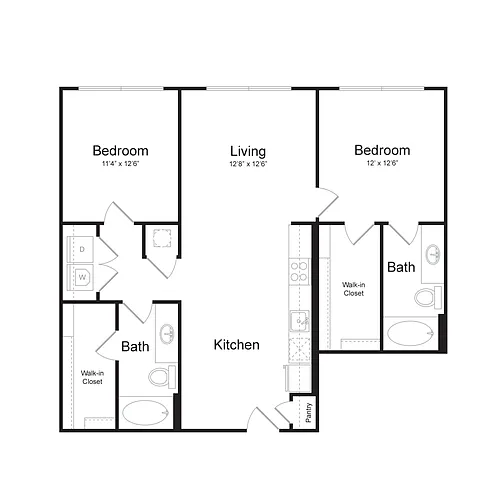 Floor plan B180