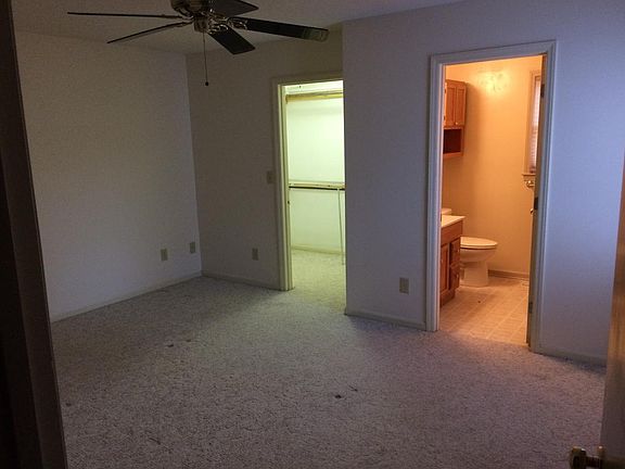 Master bedroom with full bath and a walk-in closet
