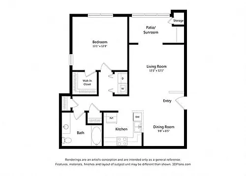 Floor plan Landsbury