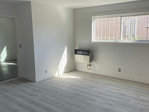 living room that leads to the bedroom.