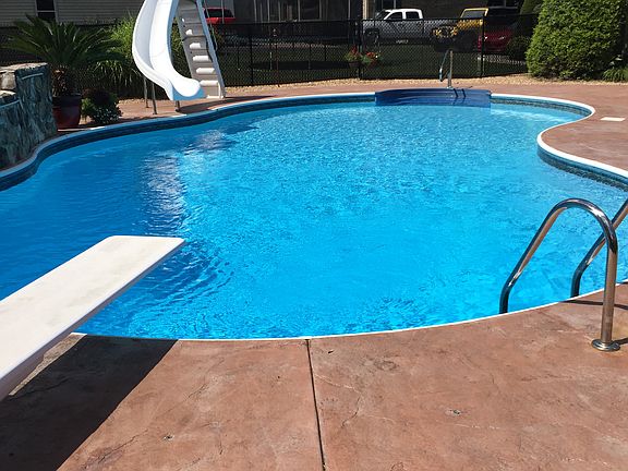 Slide & diving board