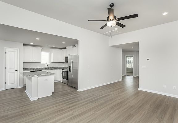 Open and spacious living area
