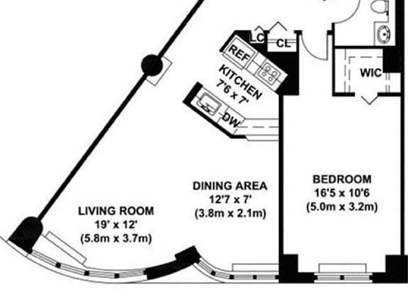 2nd image of 275 Greenwich St APT 7B