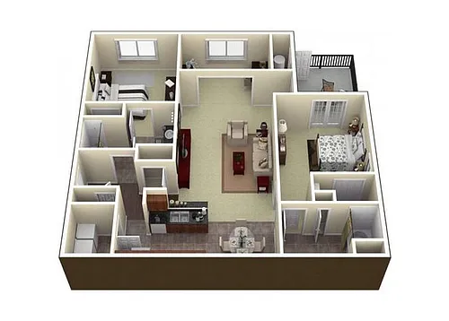 Floor plan The Sedona