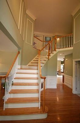 Foyer stairs