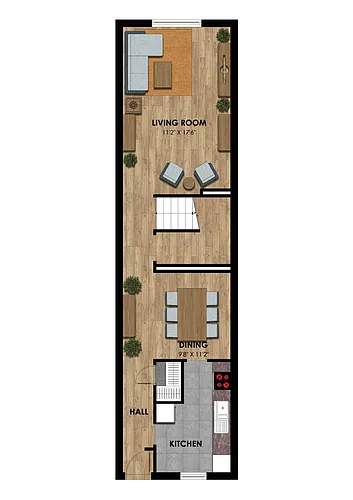 Floor plan The Chatham