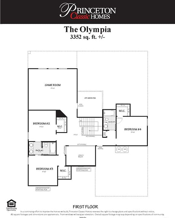 2nd Floor Standard with Options