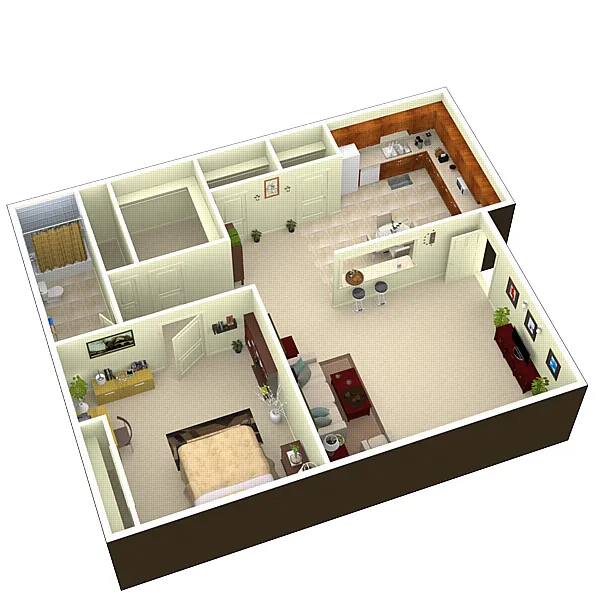 Floor plan Roanoke