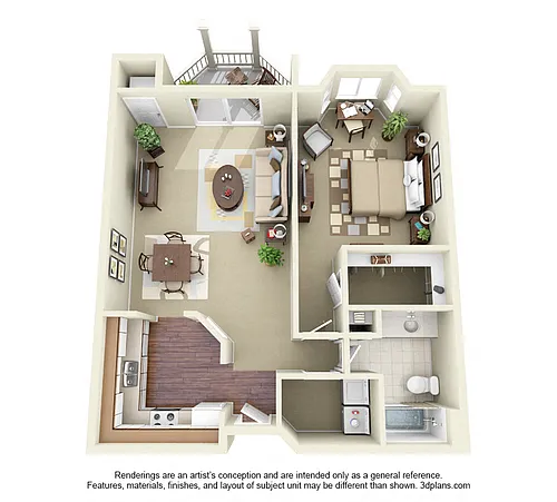 Floor plan 1A