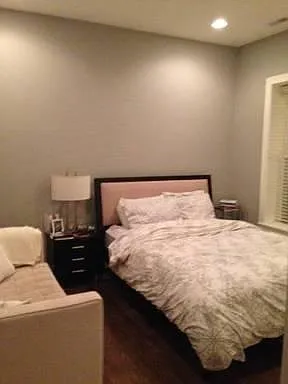 Bedroom with closet