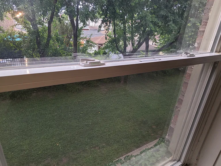 bedroom window view