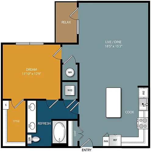 Floor plan A10
